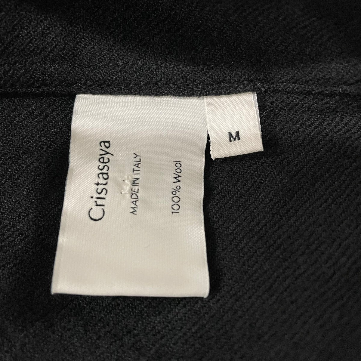 Wide collar top長袖ニット10SH-CW
