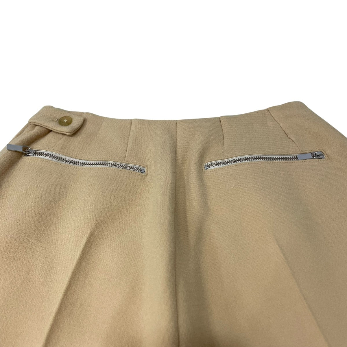 STRETCH W-FACE STIRRUPS PANTSウールパンツFUQPT002