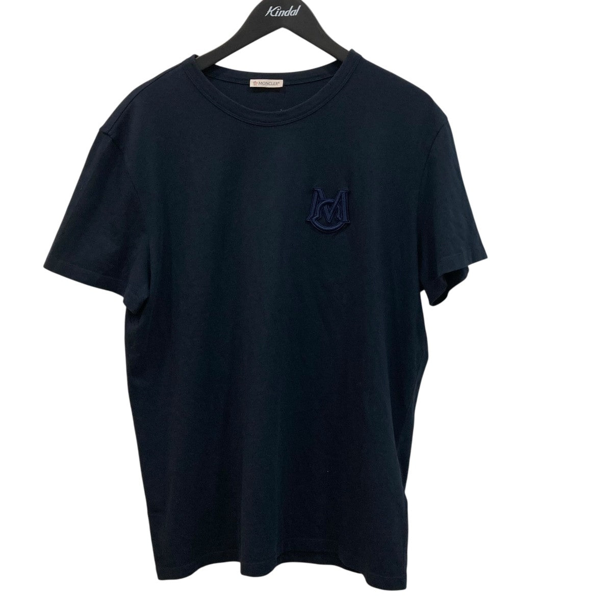 最終値下 モンクレール Tシャツ 2枚 10a 140 ブラック ネイビー MONCLER(モンクレール) TシャツG10918C7C600 G10918C7C600 ネイビー