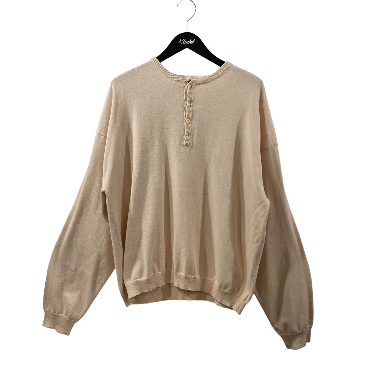 OLD MAN HENLEY NECK KNIT長袖ニットREKN-015