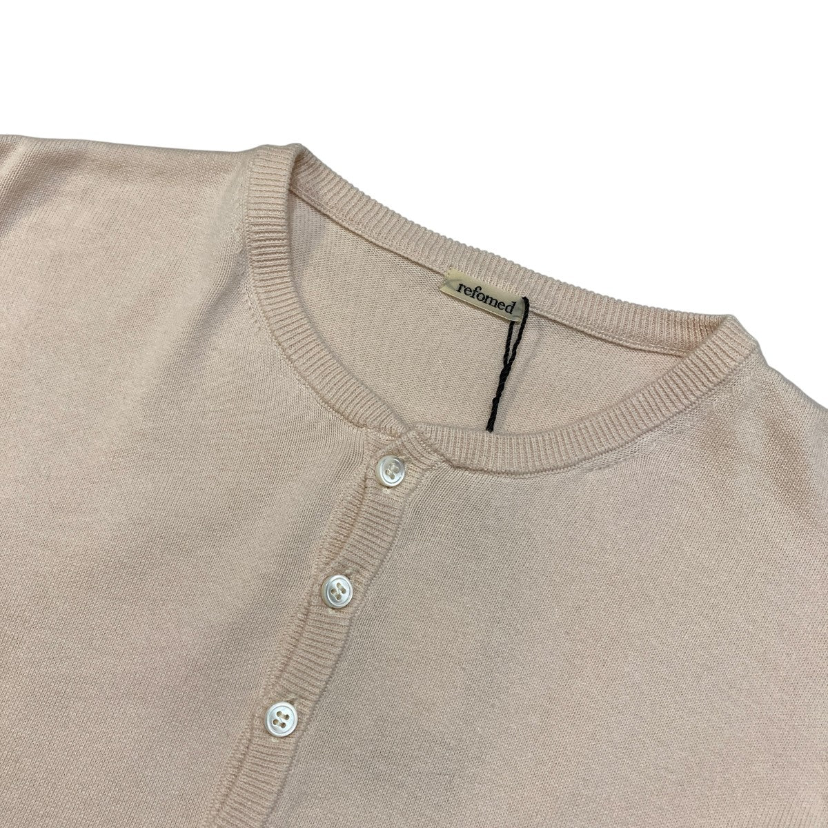 OLD MAN HENLEY NECK KNIT長袖ニットREKN-015