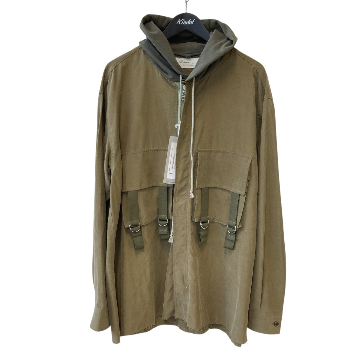 26SSMILITARY DOCKING HOOD SHIRTミリタリーシャツ26SH-SH-03
