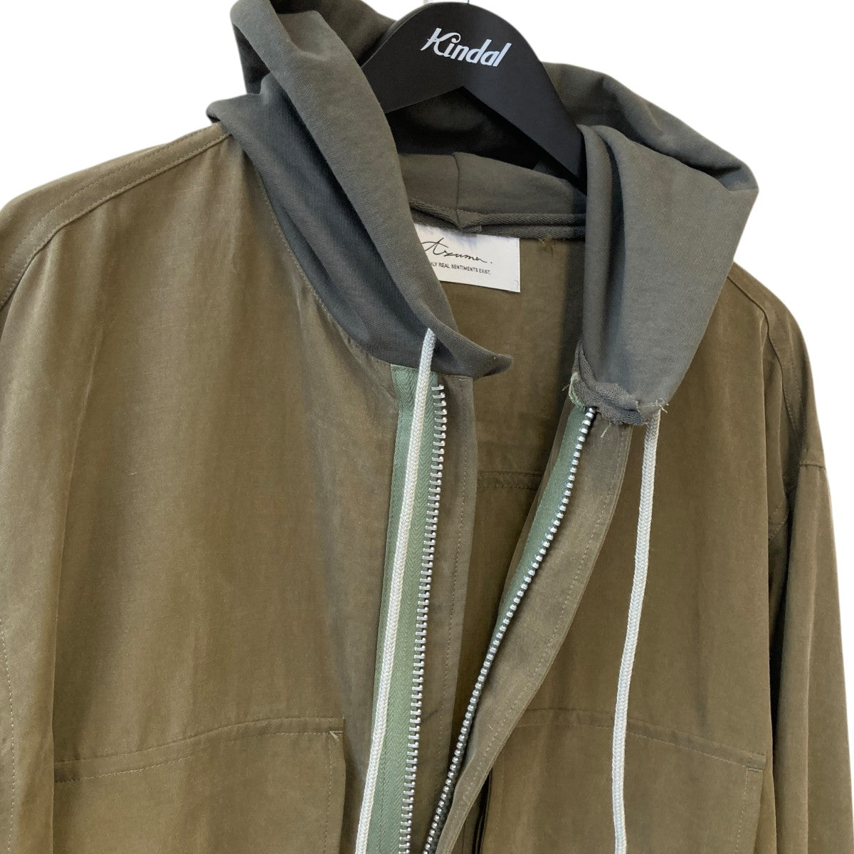26SSMILITARY DOCKING HOOD SHIRTミリタリーシャツ26SH-SH-03