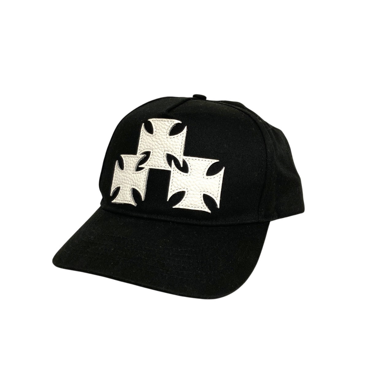 LEATHER CROSS PATCH CAPキャップ