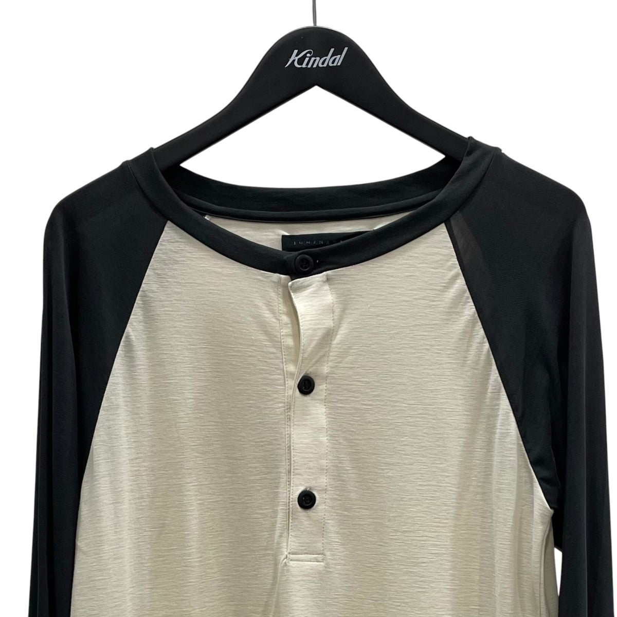 26SSRAGLAN HENLEY NECK TEEロングカットソーJNSS26007