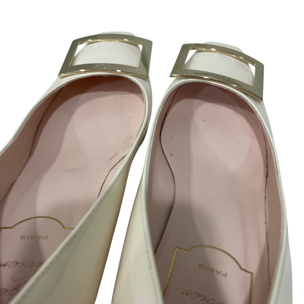 Roger Vivier(ロジェ ヴィヴィエ) パンプス アイボリー サイズ 35