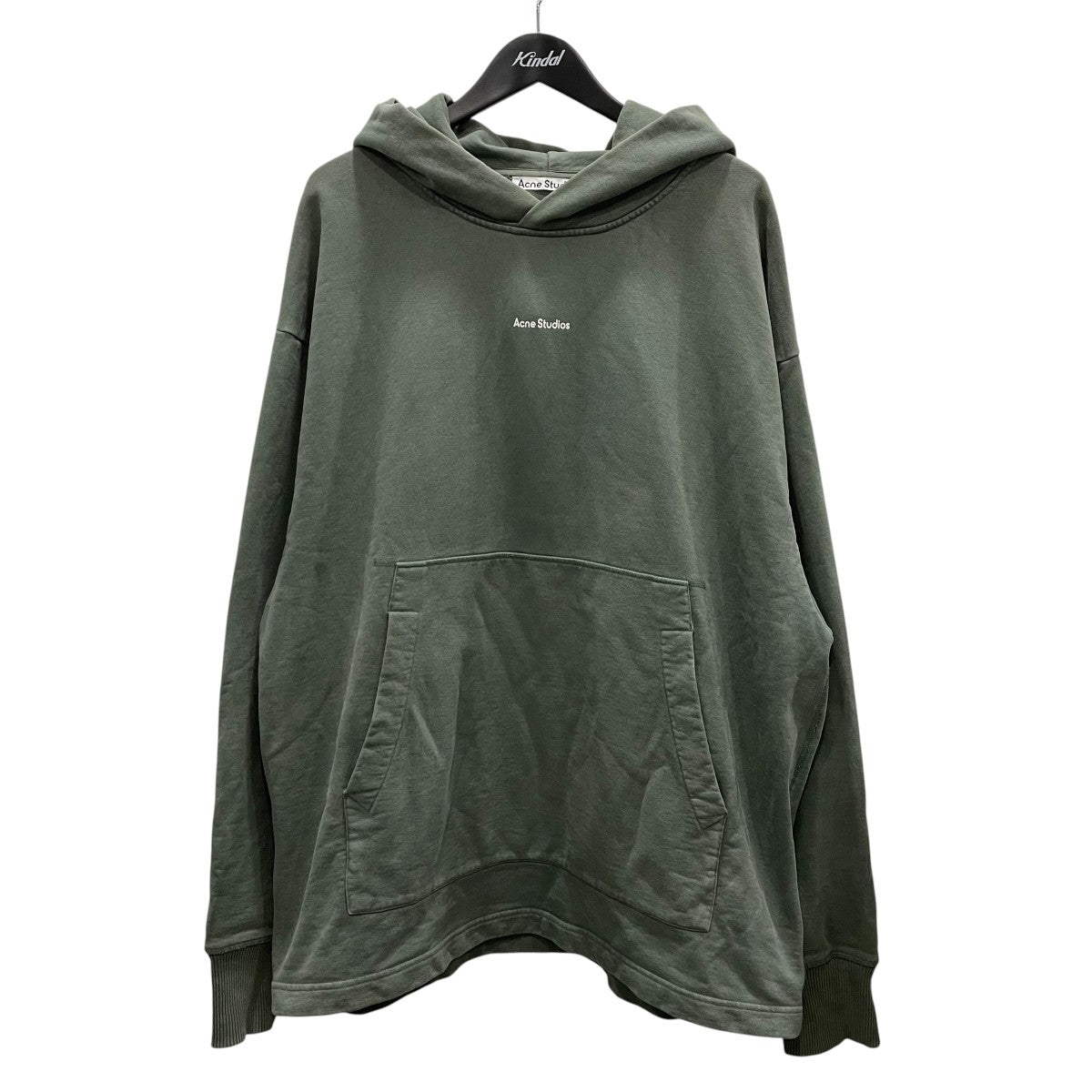 FRANKLIN H STAMP フランクリン スタンプ ロゴFaded wash フェード加工プルオーバーパーカーFNMNSWEA000261