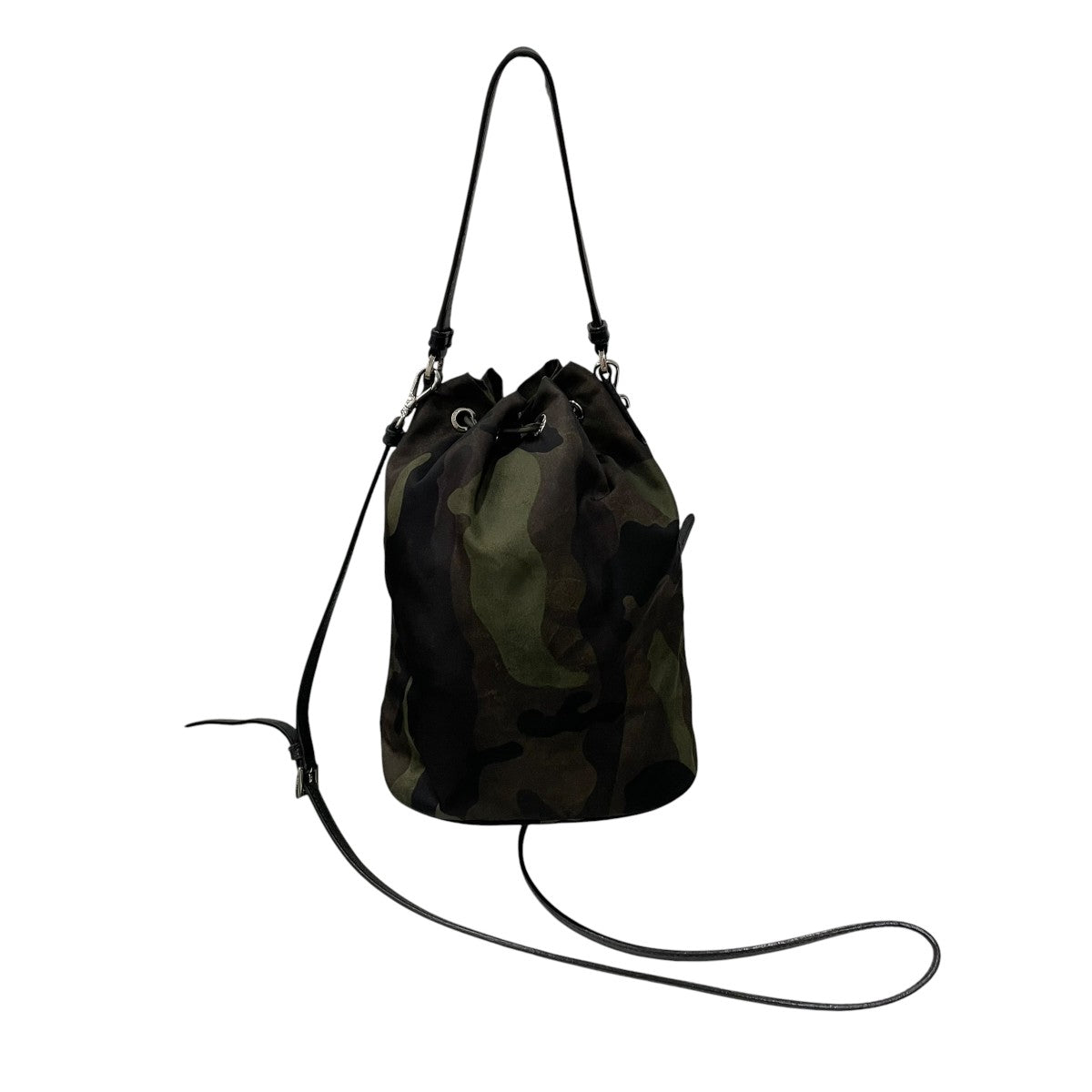 PRADA(プラダ) カモフラージュ柄ショルダーバッグ グリーン｜【公式
