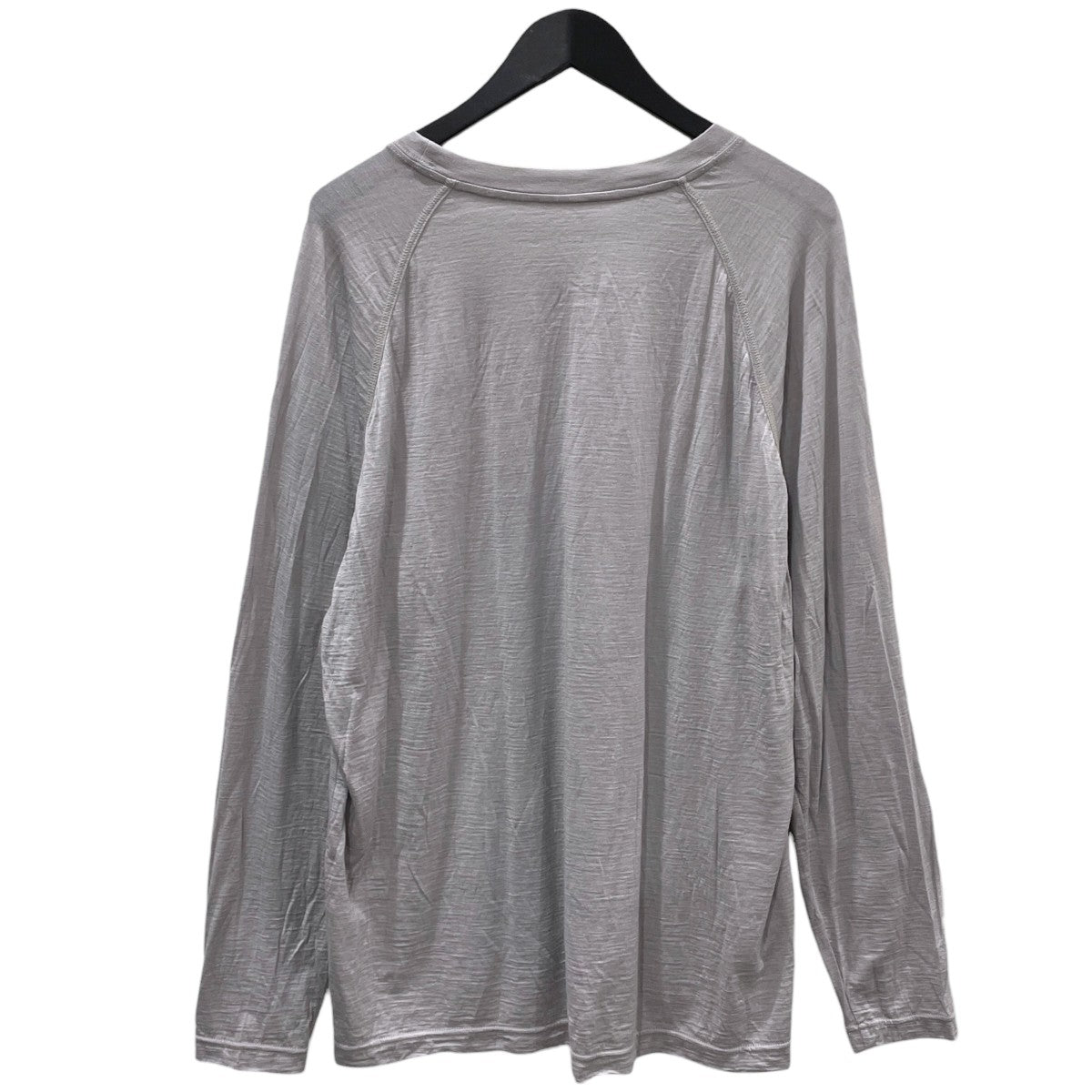 長袖カットソー 100％ merino light long sleeve 100パーセント メリノ ライト ロングスリーブ