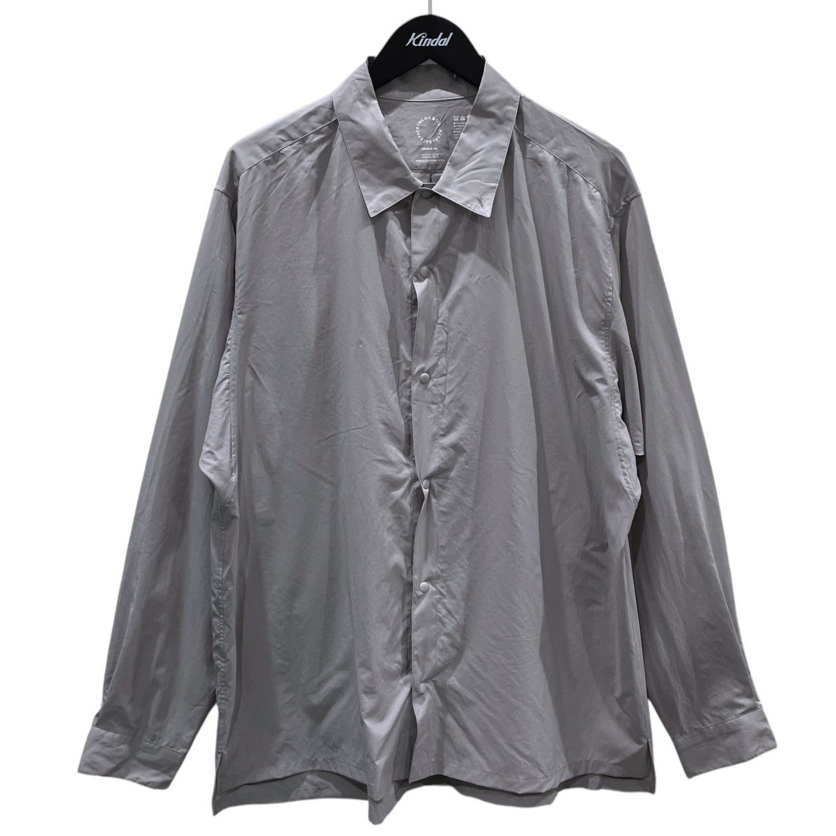 21SS スナップボタン長袖シャツ UL Shirt ウルトラライトシャツ 25125A52