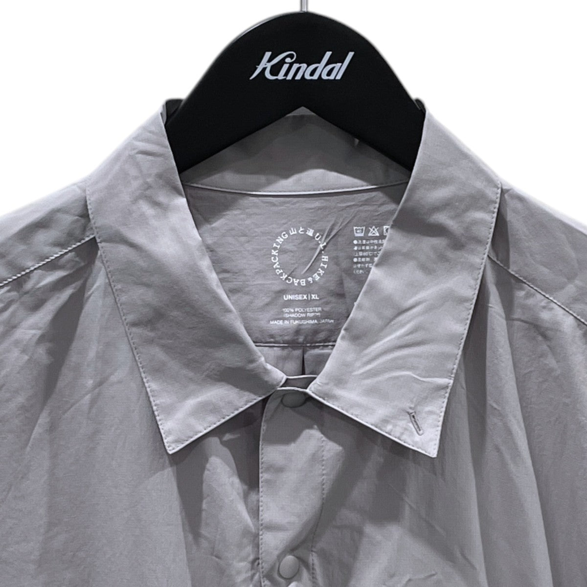 21SS スナップボタン長袖シャツ UL Shirt ウルトラライトシャツ 25125A52