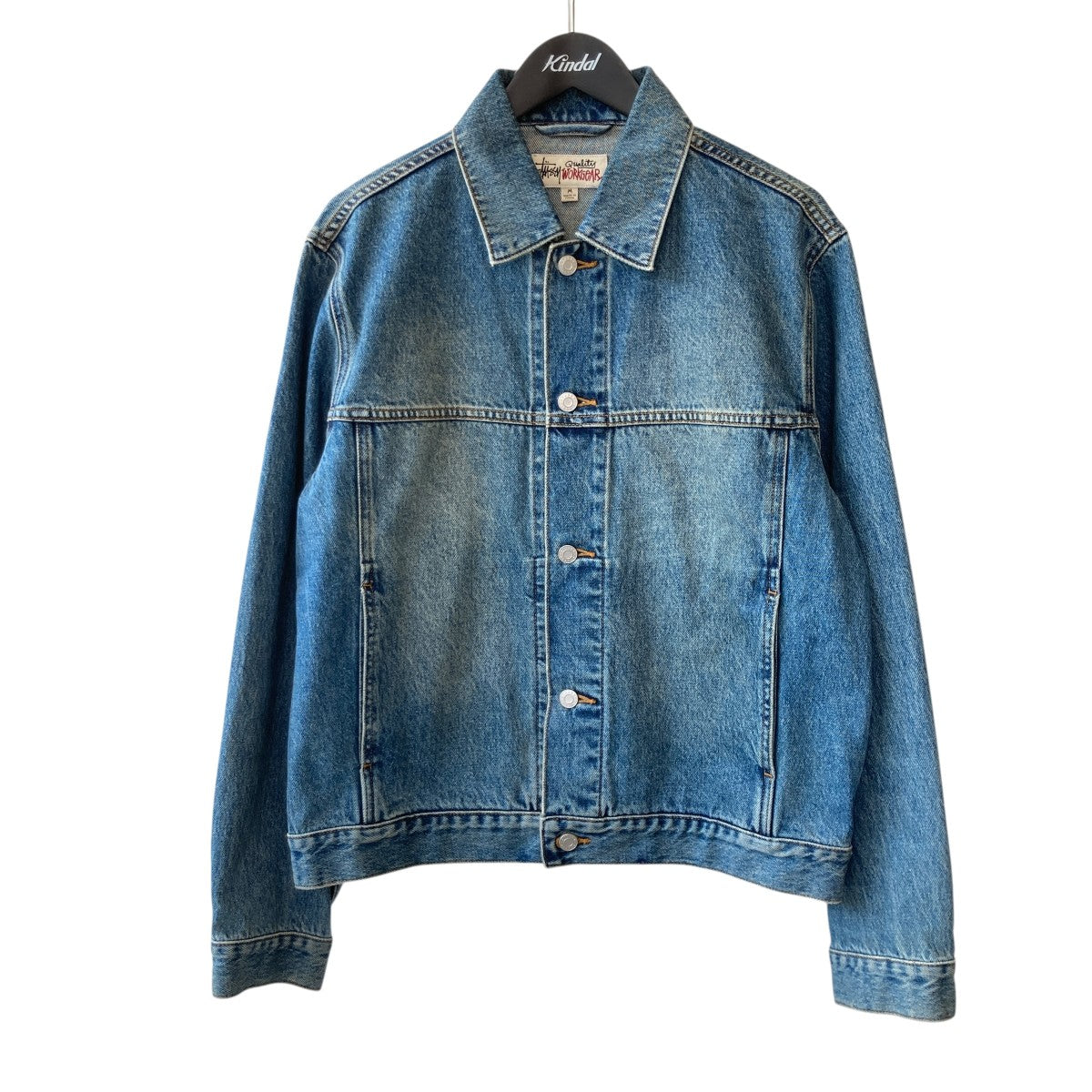DENIM TRUCKER JACKET Vintage Mid Washデニムジャケット115939