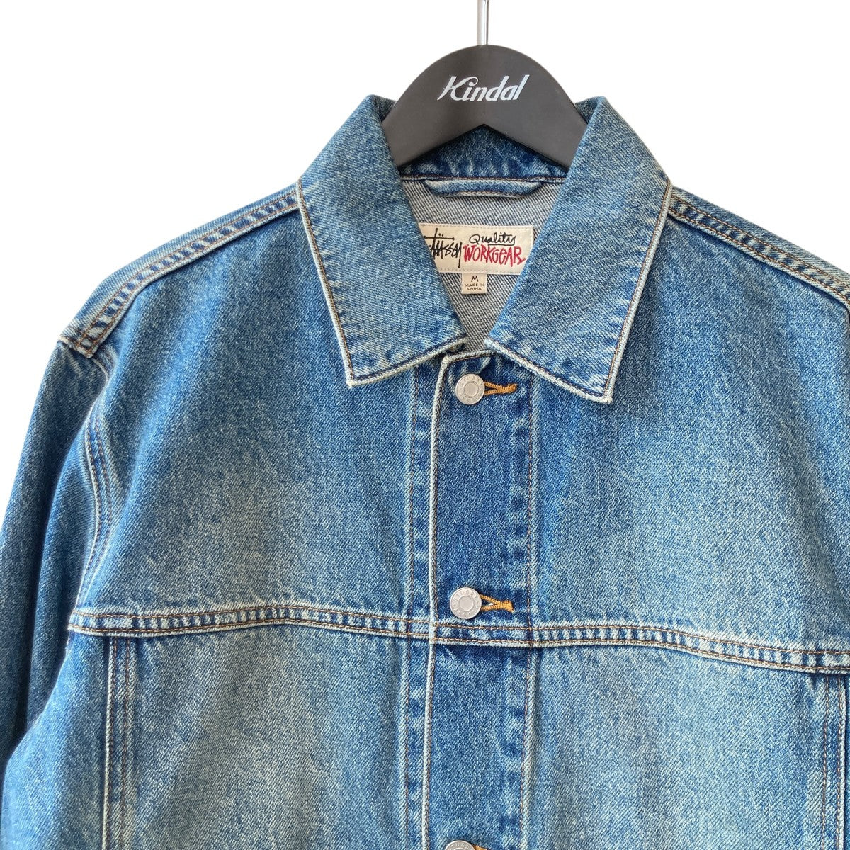DENIM TRUCKER JACKET Vintage Mid Washデニムジャケット115939