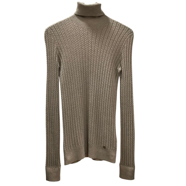GUCCI(グッチ) カシミヤ混タートルネックニット383868 383868 ベージュ