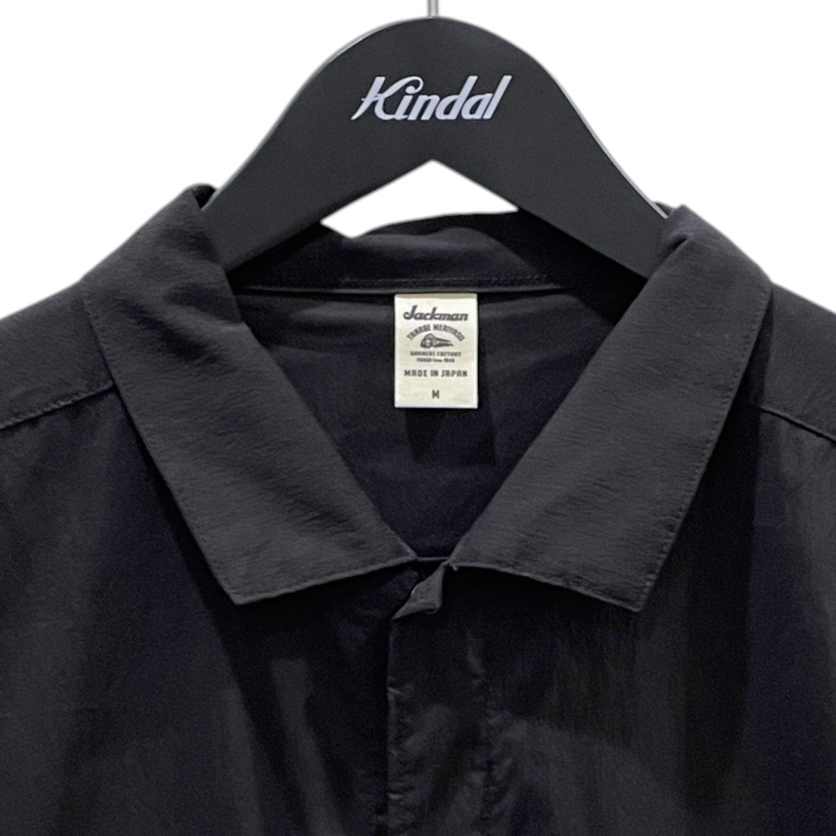 24AW スナップボタンシャツ Crepe Coach Shirt クレープコーチシャツ JM8463
