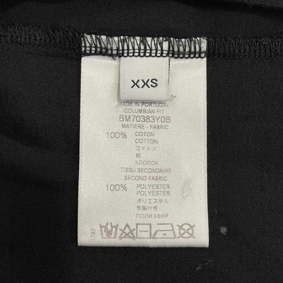 デストロイ加工半袖TシャツBM70383Y0B