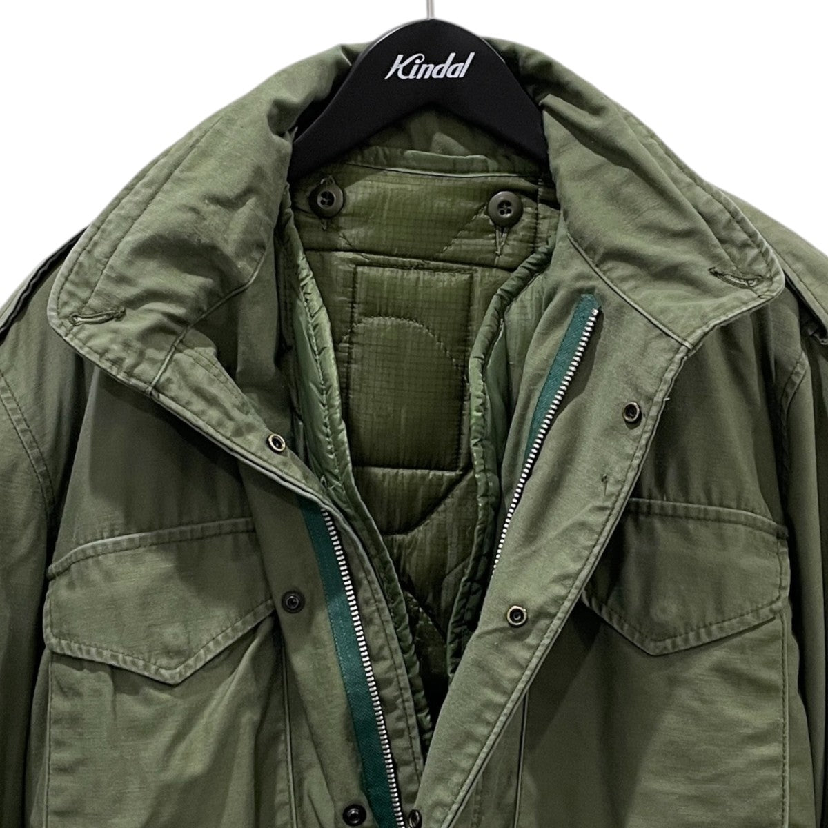 ALPHA INDUSTRIES×USED M-65 フィールドジャケット キルティングライナー COAT， COLD WEATHER， MAN’S FIELD 8415-01-099-7836／8415-00-782-2887 古着・中古-3枚目のアイテム画像