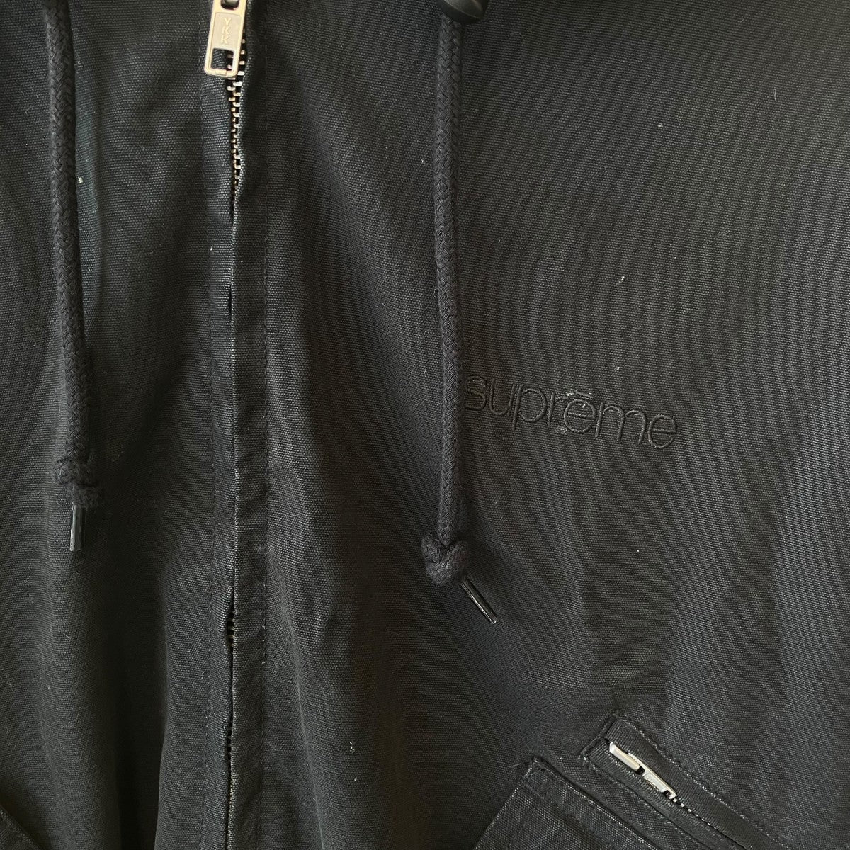 24AWLeather Collar Utility Jacketジャケット