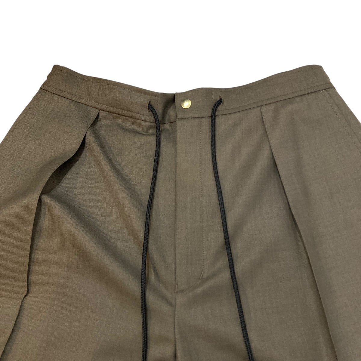 別注 Gabardine Pin Tuck PantスラックスCU-058-ST