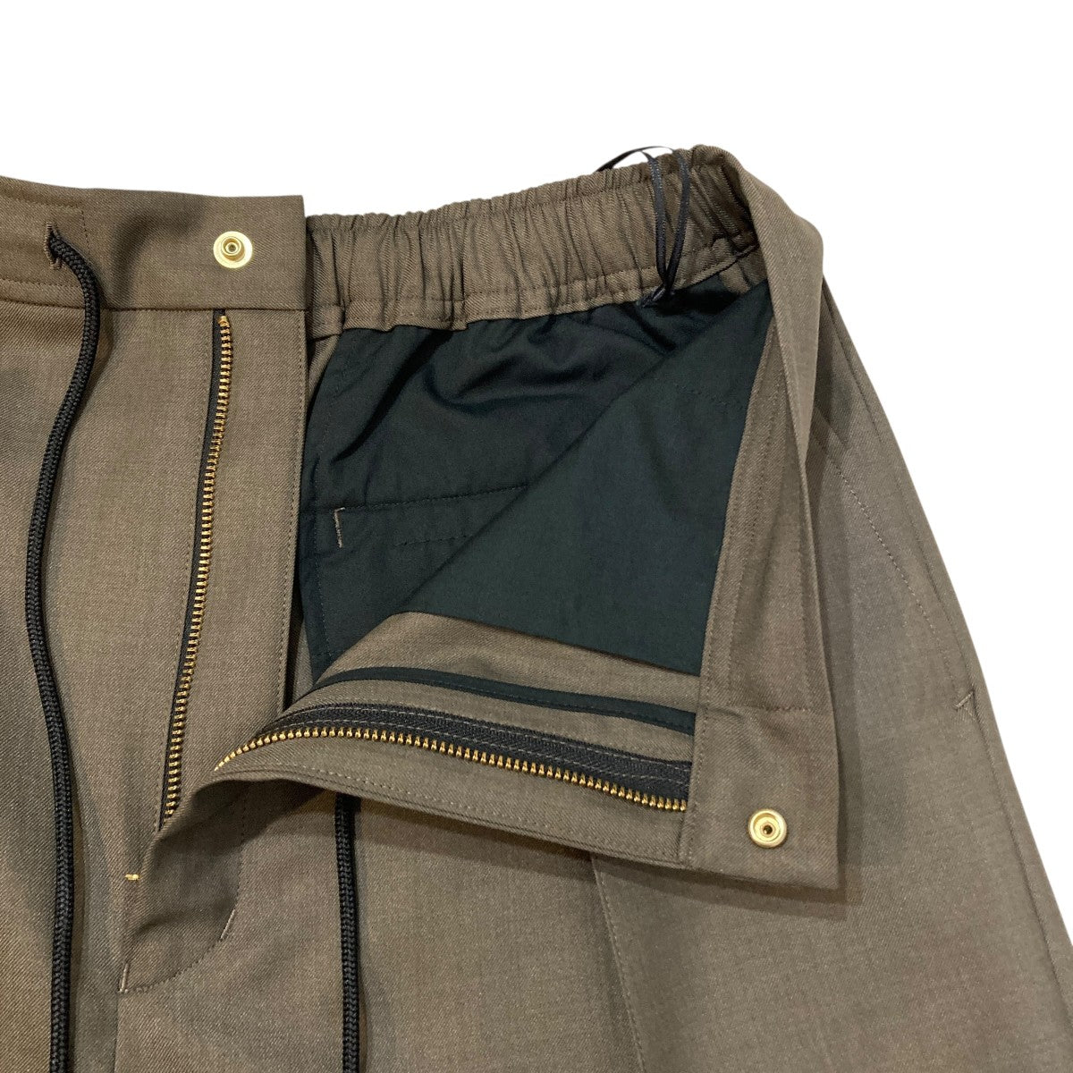 別注 Gabardine Pin Tuck PantスラックスCU-058-ST