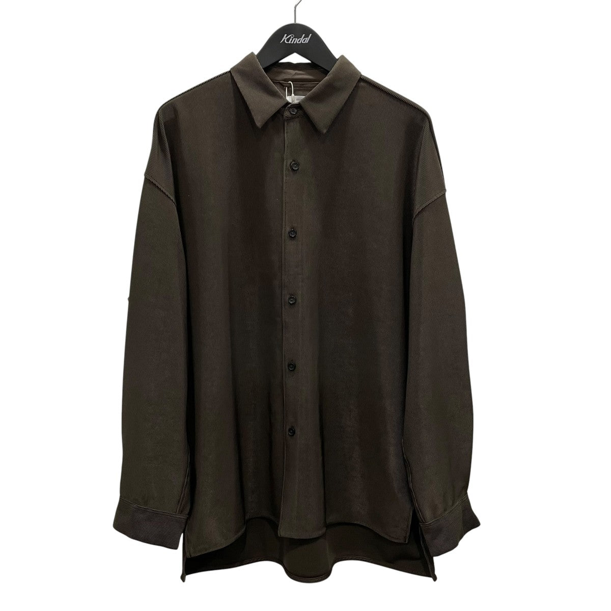 NARROW PLEATS RELAX SHIRTS長袖シャツ115500071