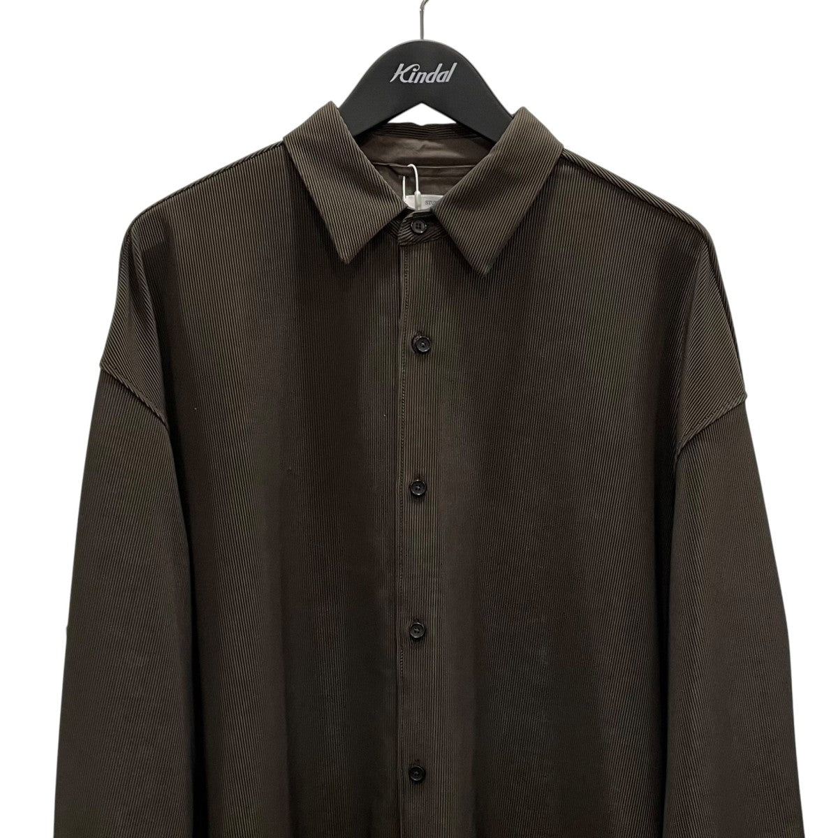 NARROW PLEATS RELAX SHIRTS長袖シャツ115500071
