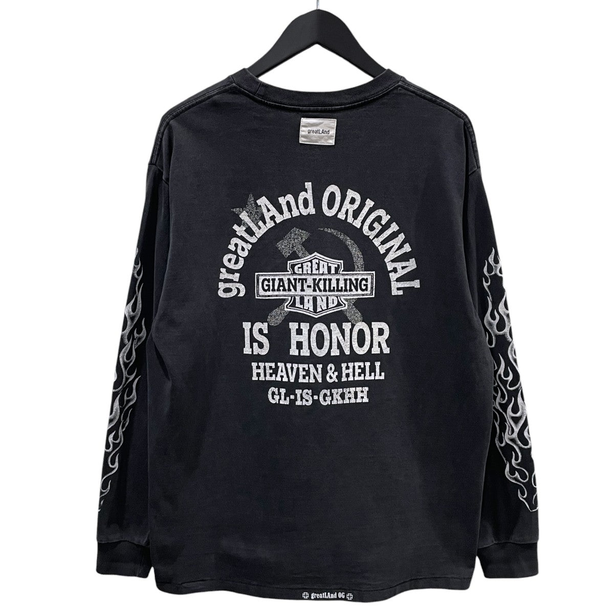 エイジング加工長袖カットソー KIMERA HD LS ONEITA 10YEARS キメラ エイチディー ロングスリーブ オニータ テンイヤーズ 2223-ONL