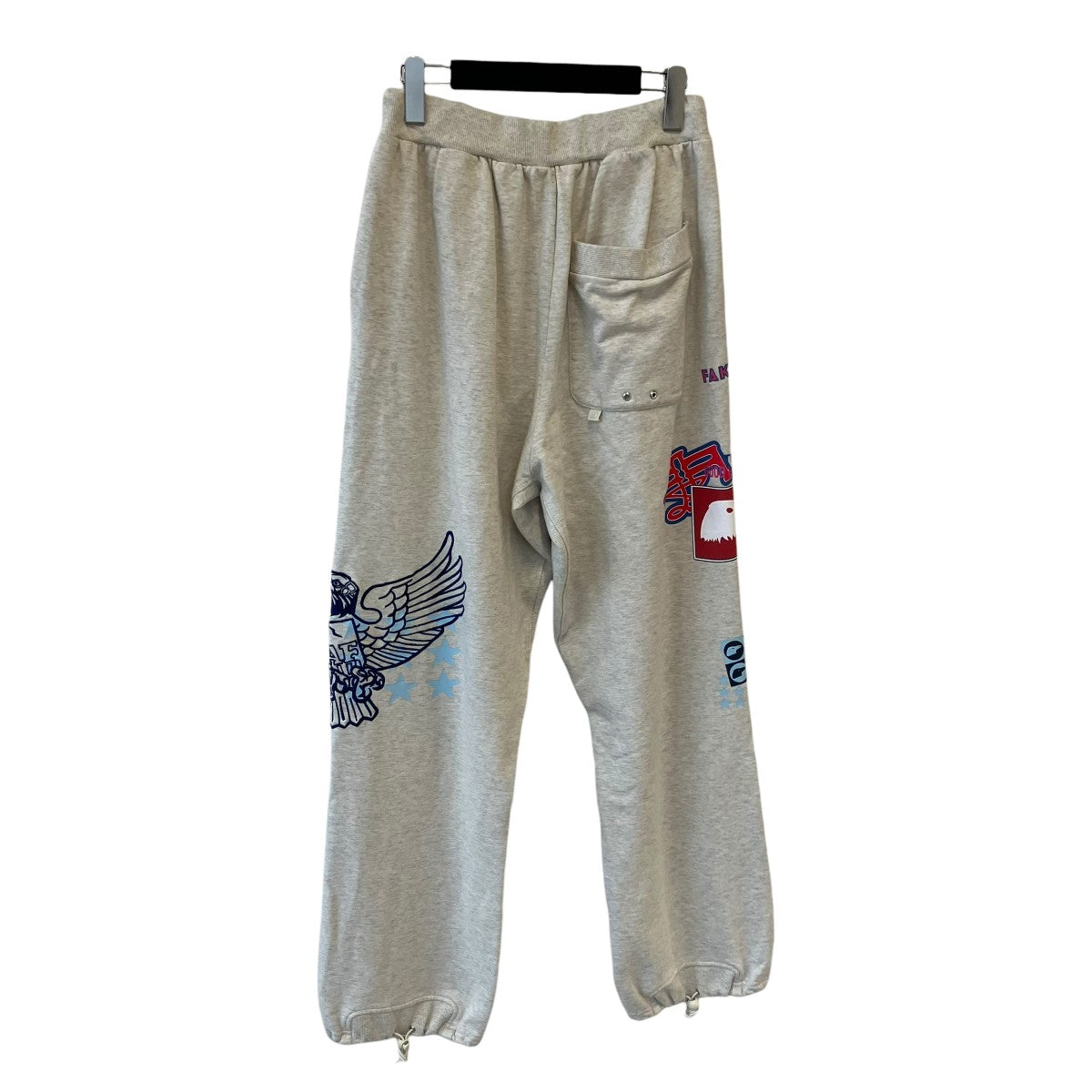 Printed Baggy Sweat Pantsパンツ4121202