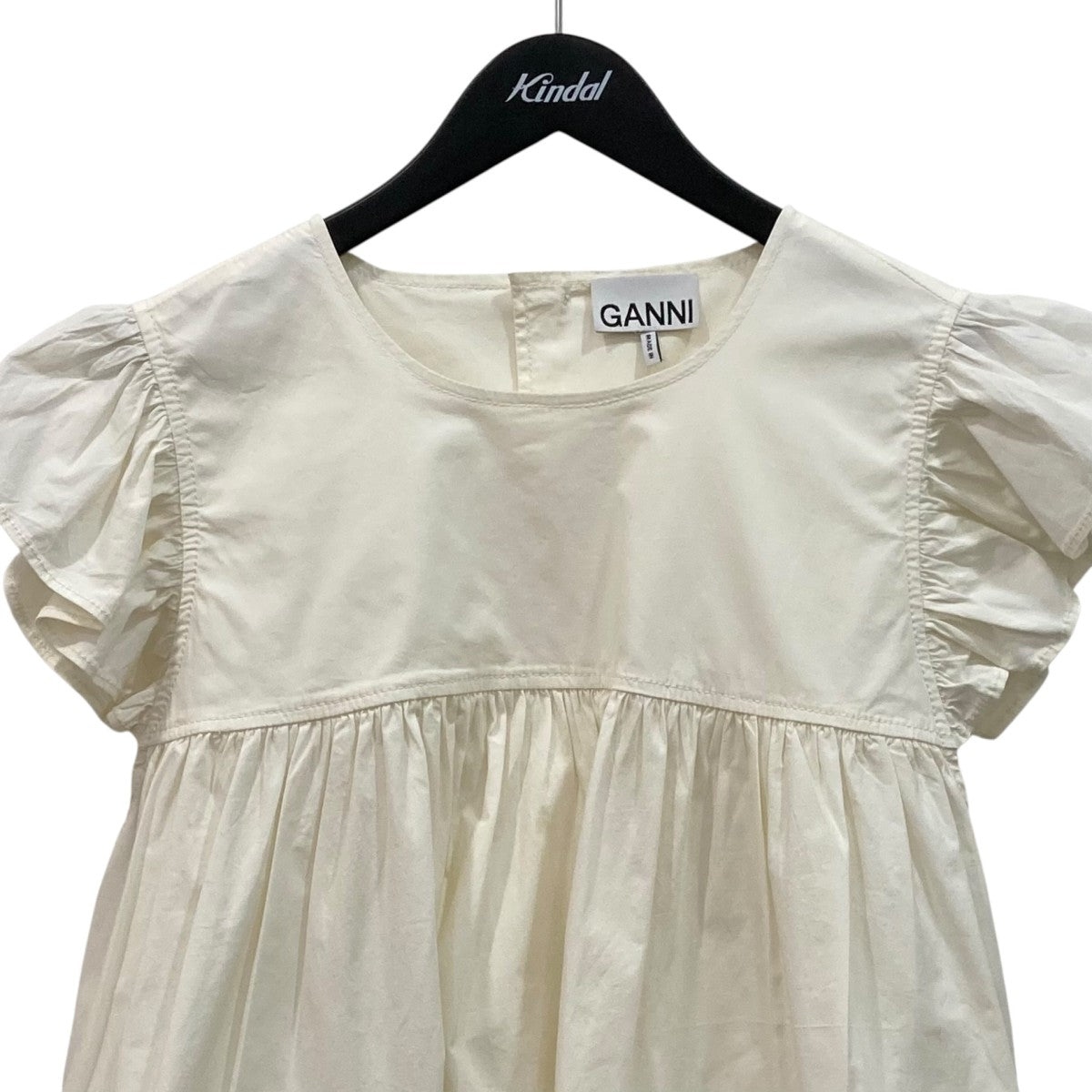 Ganni ノースリーブブラウスW0623 古着・中古-2枚目のアイテム画像