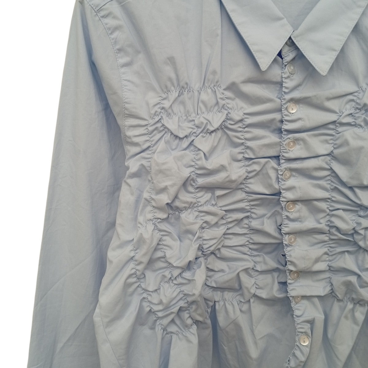 ZARA ギャザーブラウス 古着・中古-5枚目のアイテム画像
