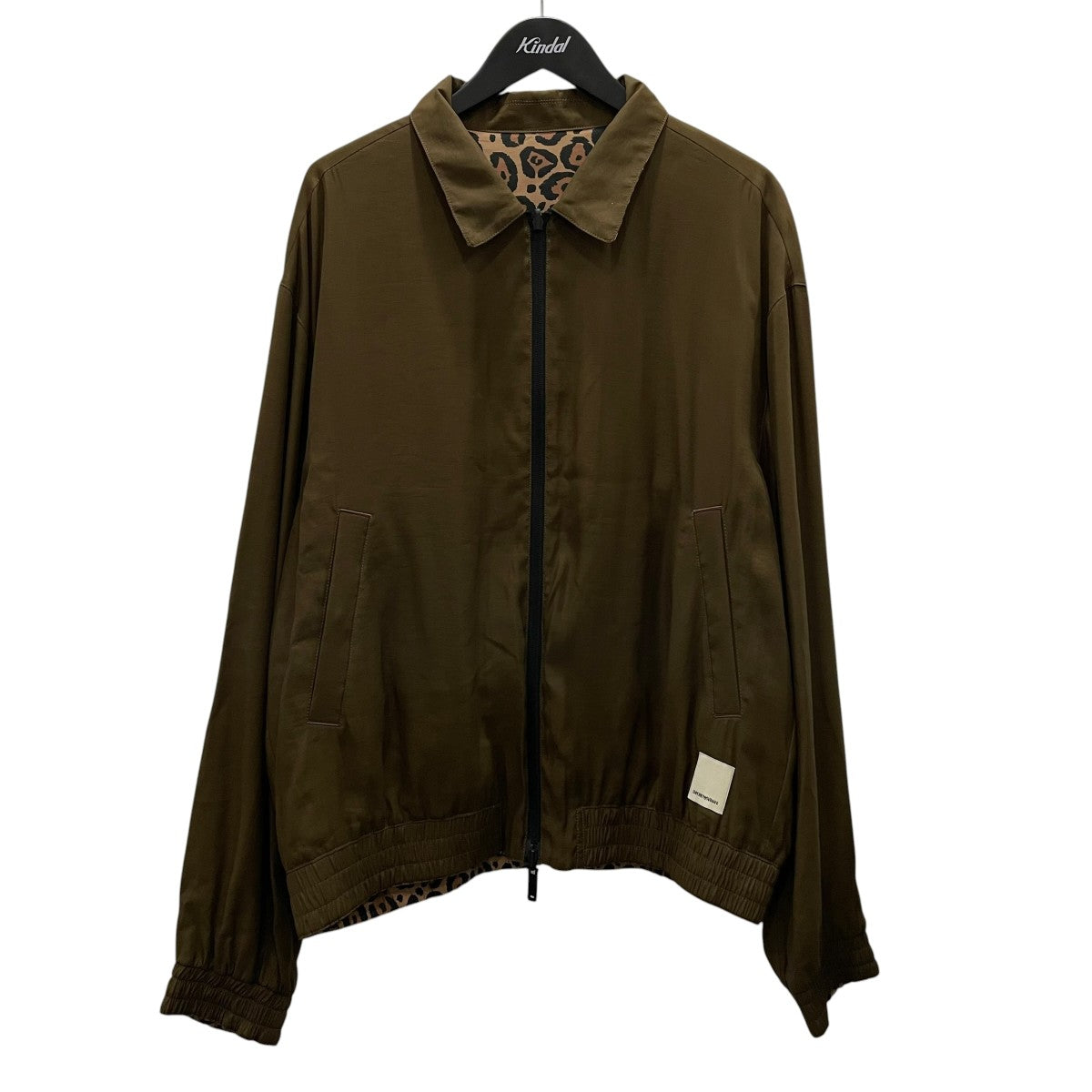 Reversible Leopard Print Zip Jacketリバーシブルジップジャケット3D1B9E K41Z