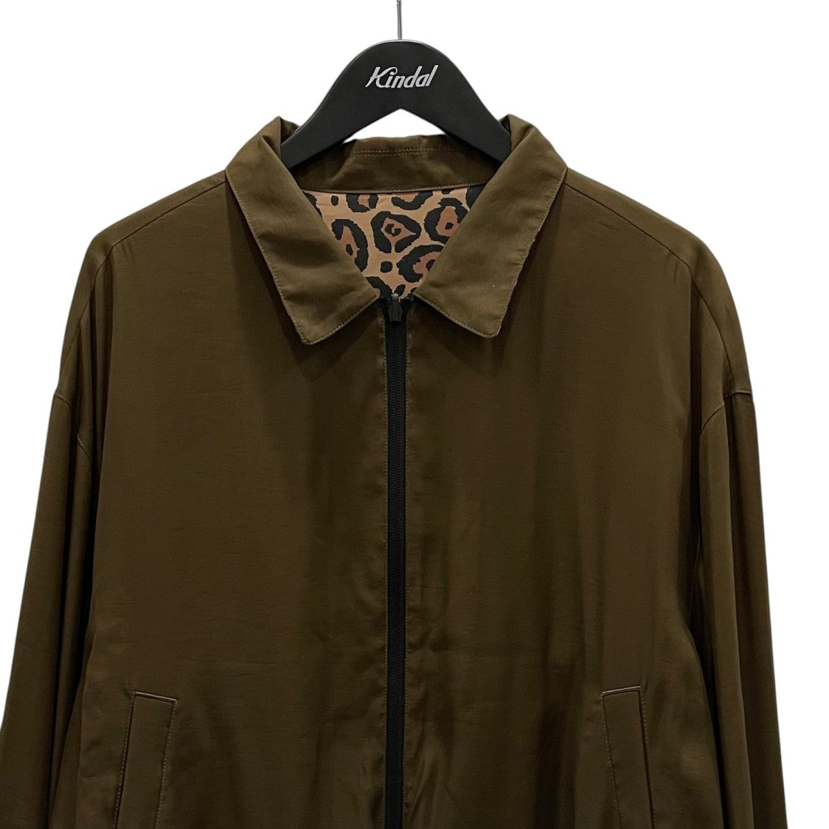 Reversible Leopard Print Zip Jacketリバーシブルジップジャケット3D1B9E K41Z