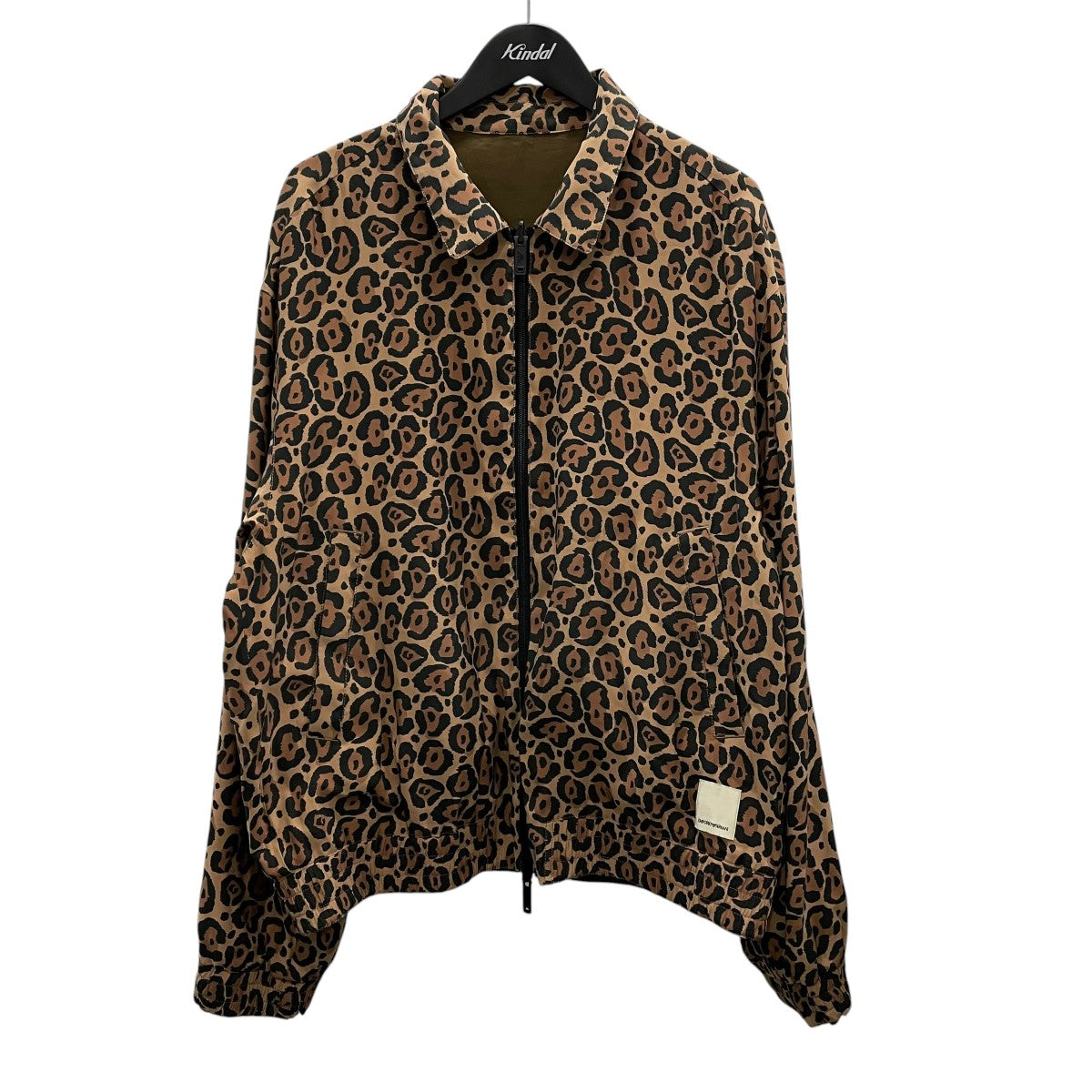 Reversible Leopard Print Zip Jacketリバーシブルジップジャケット3D1B9E K41Z