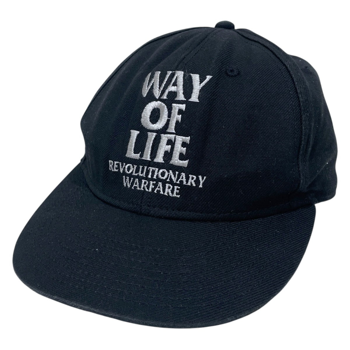 22SS 刺繍キャップ EMBROIDERY CAP WAY OF LIFE 22SPA-1201