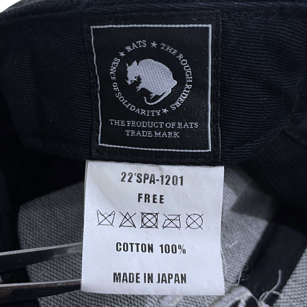 22SS 刺繍キャップ EMBROIDERY CAP WAY OF LIFE 22SPA-1201