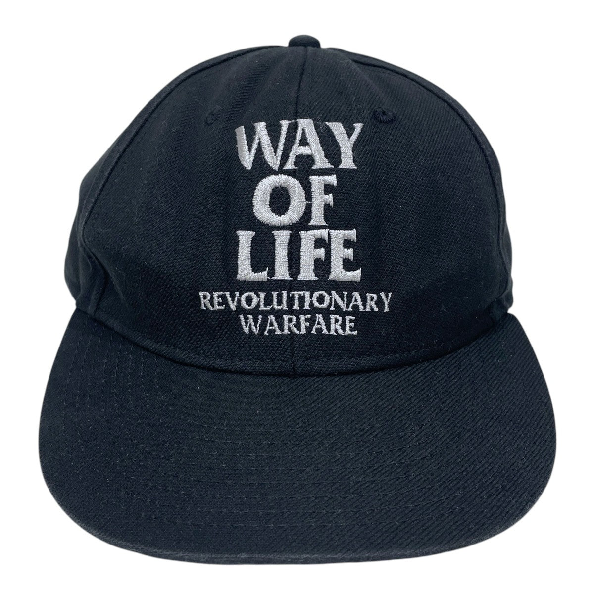 22SS 刺繍キャップ EMBROIDERY CAP WAY OF LIFE 22SPA-1201