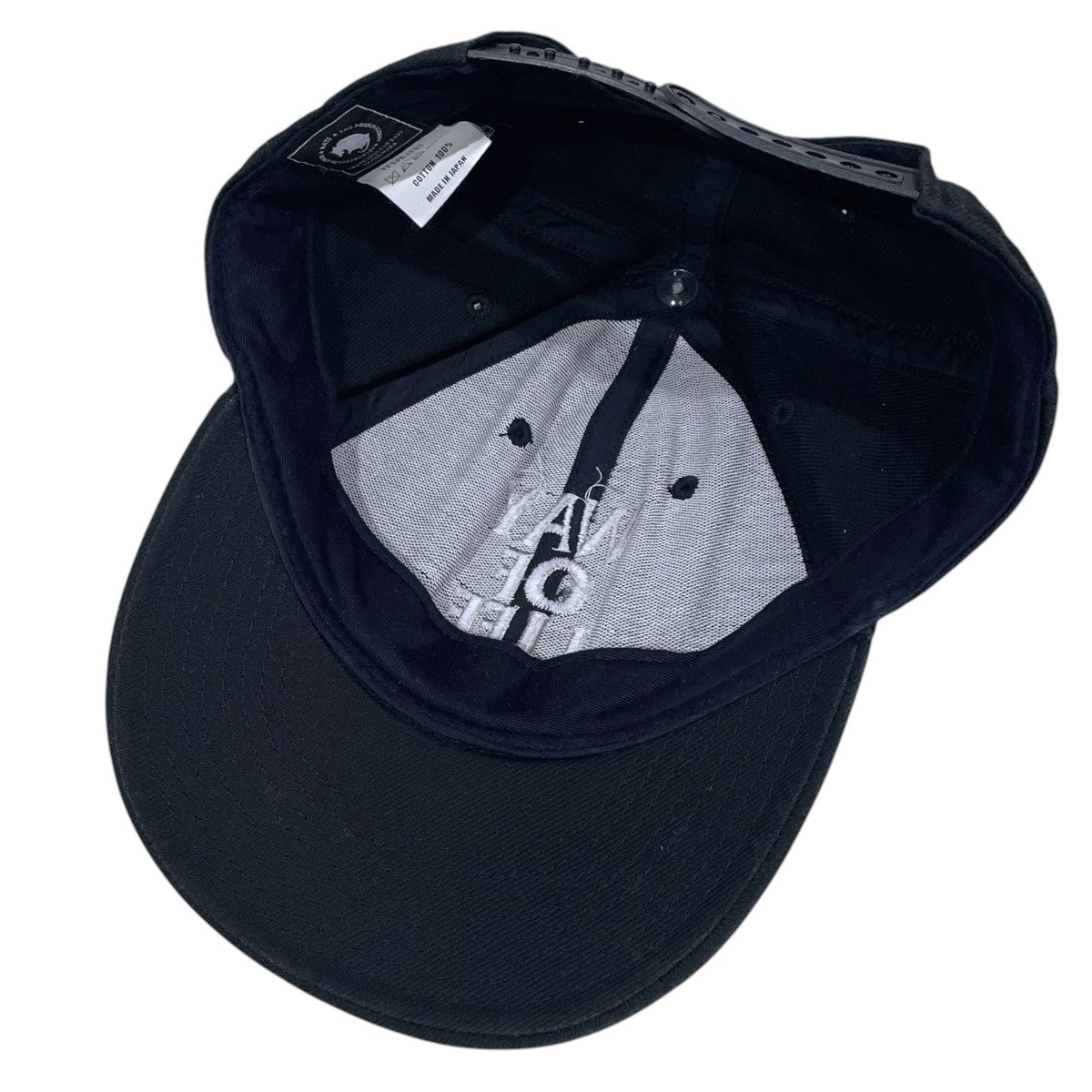 22SS 刺繍キャップ EMBROIDERY CAP WAY OF LIFE 22SPA-1201
