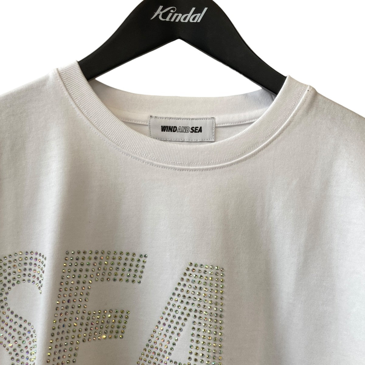 RHINE STONE S／S TEE半袖カットソーWDS-SEA-22S-03