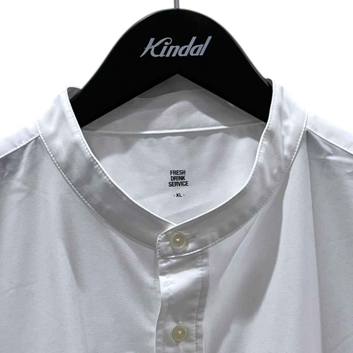 25AW バンドカラー長袖シャツ SERVICE WORK BAND COLLAR SHIRT サービス ワーク バンド カラー シャツ FDS252-50114