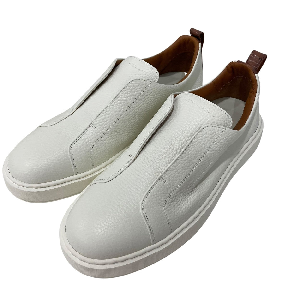 slip-on - TaupeレザースニーカーMBCD21995
