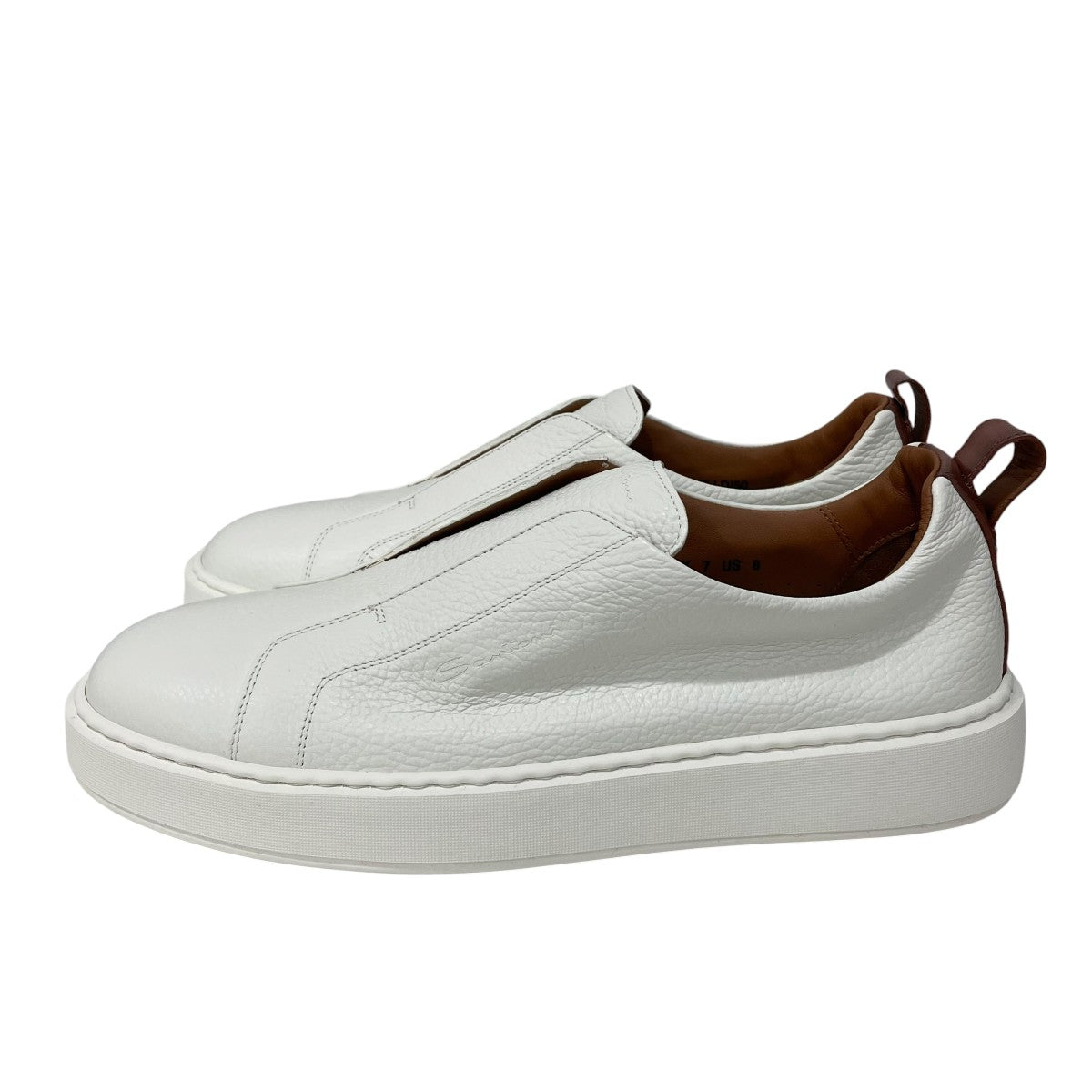 slip-on - TaupeレザースニーカーMBCD21995