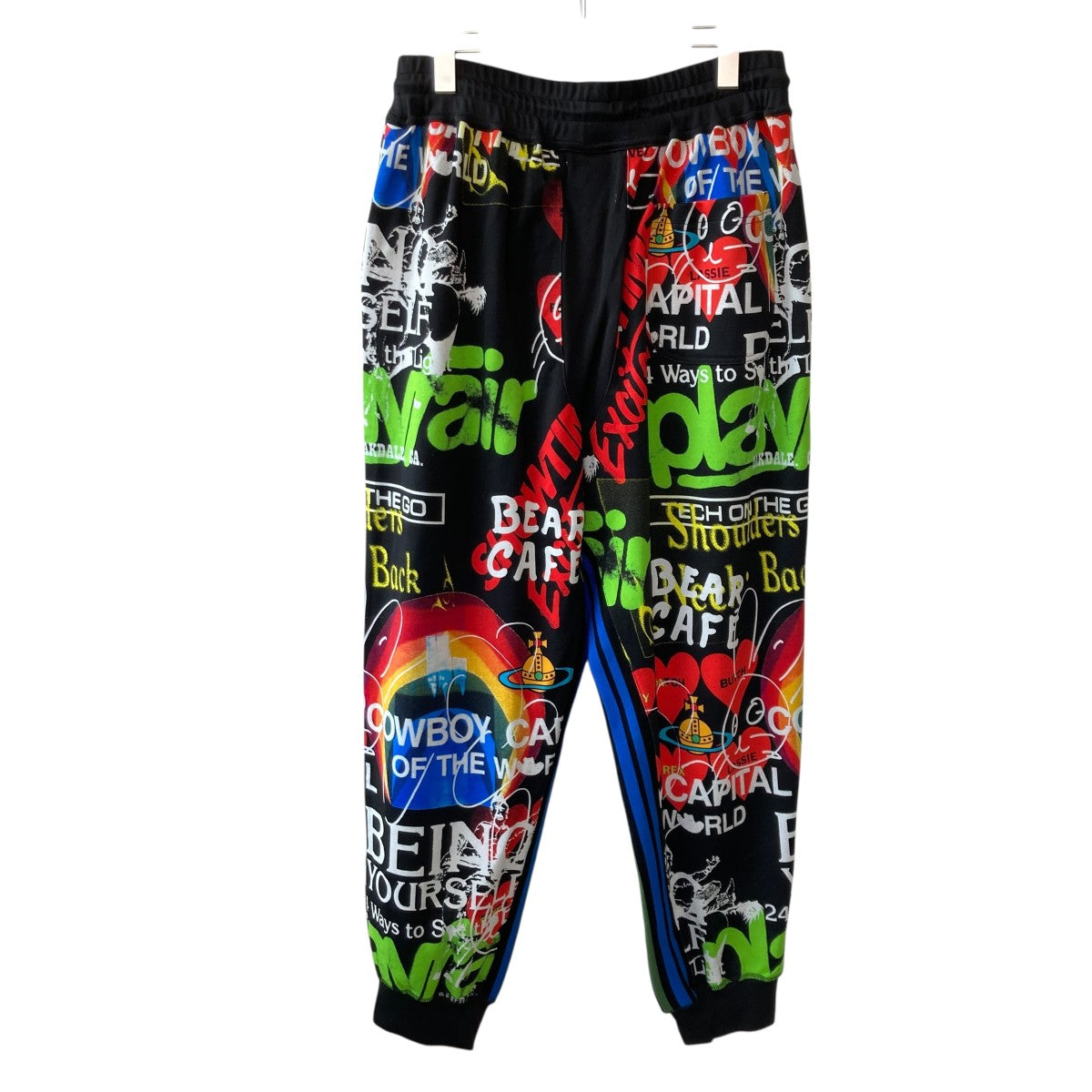 総柄スウェットパンツ2J010005-J005B