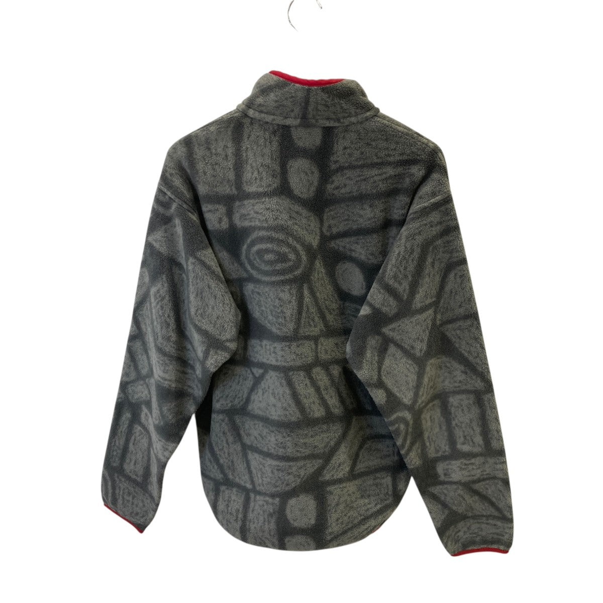 15AW総柄シンチラスナップTフリースジャケット25580