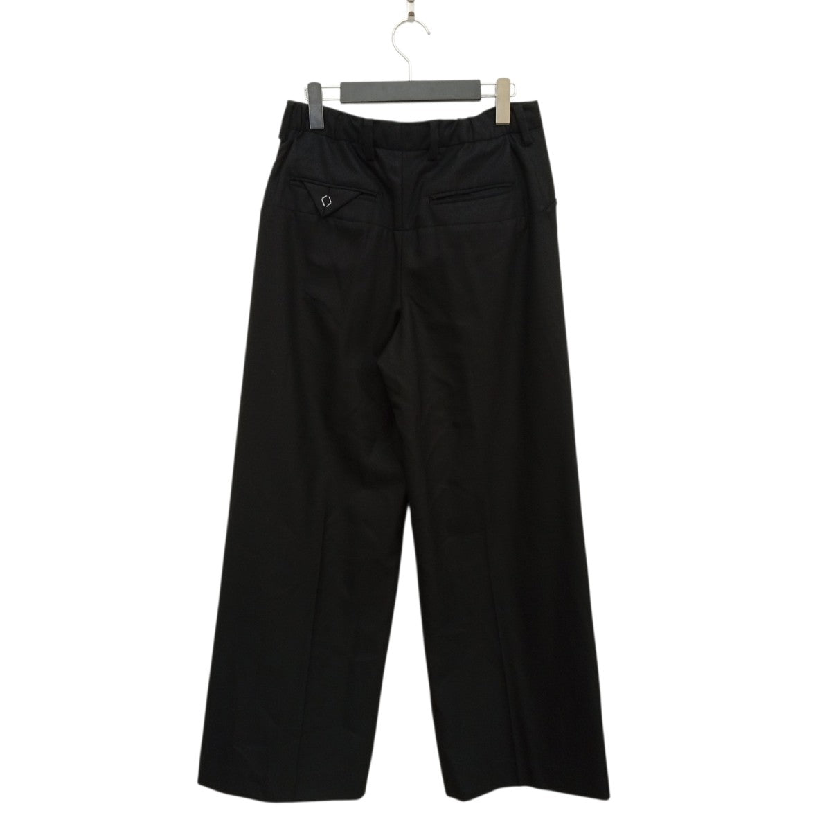 STRAIGHT Pants blackスラックス