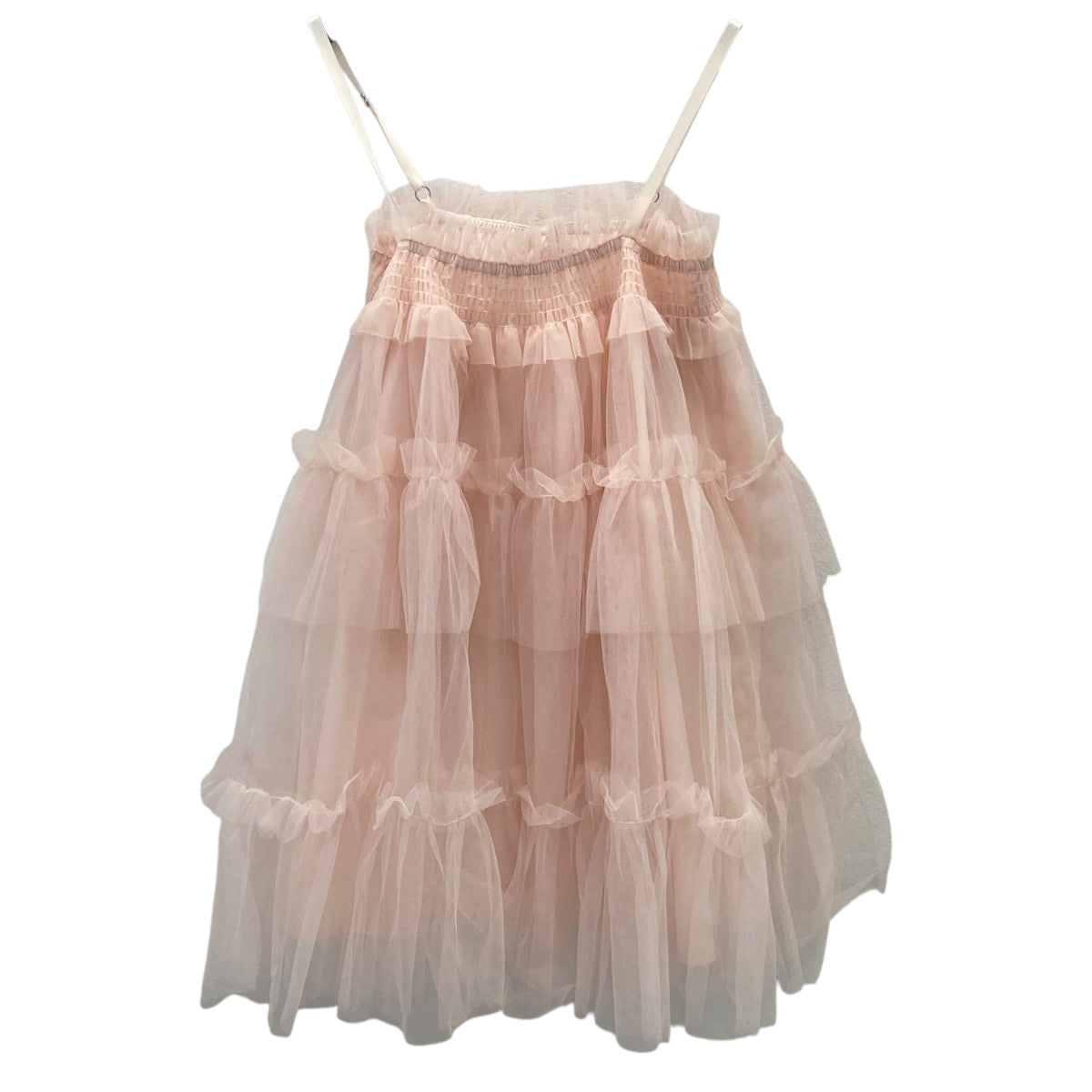 tulle tiered tunic camisoleノースリーブ・キャミソールワンピース25S-DR-TP16
