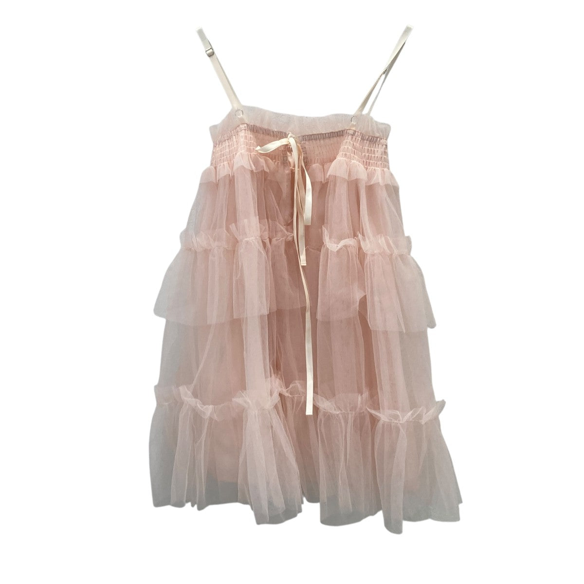 tulle tiered tunic camisoleノースリーブ・キャミソールワンピース25S-DR-TP16