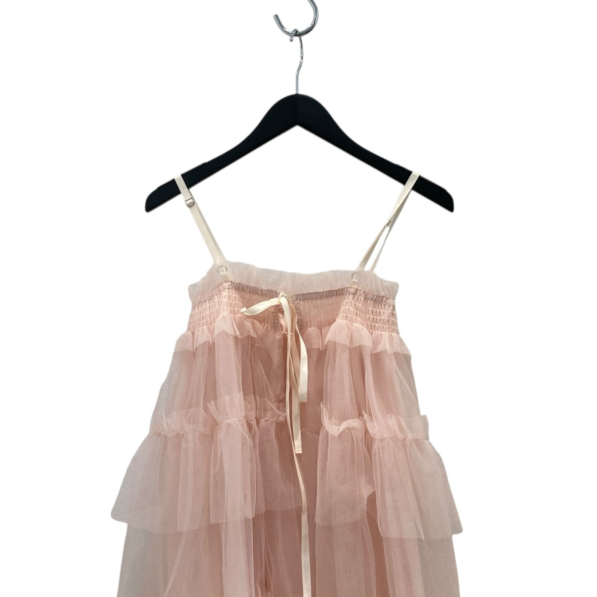 tulle tiered tunic camisoleノースリーブ・キャミソールワンピース25S-DR-TP16
