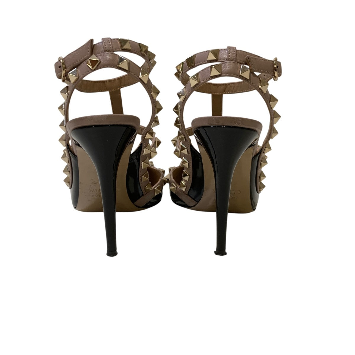VALENTINO ロックスタッズ アンクルストラップパンプスストラップサンダル 古着・中古-5枚目のアイテム画像