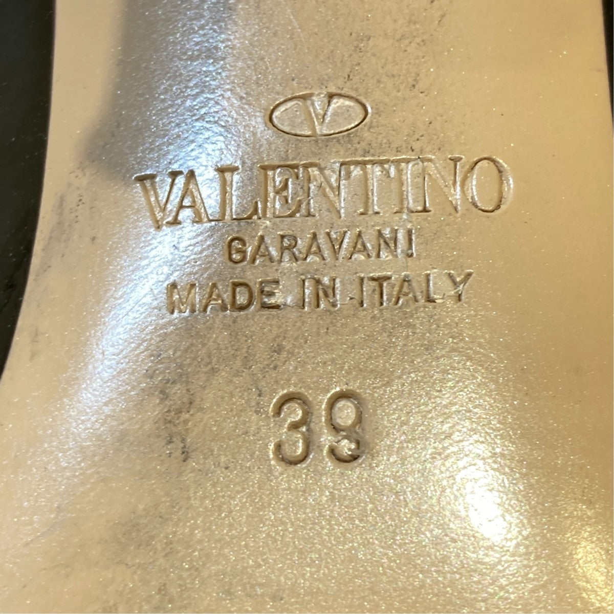 VALENTINO ロックスタッズ アンクルストラップパンプスストラップサンダル 古着・中古-7枚目のアイテム画像