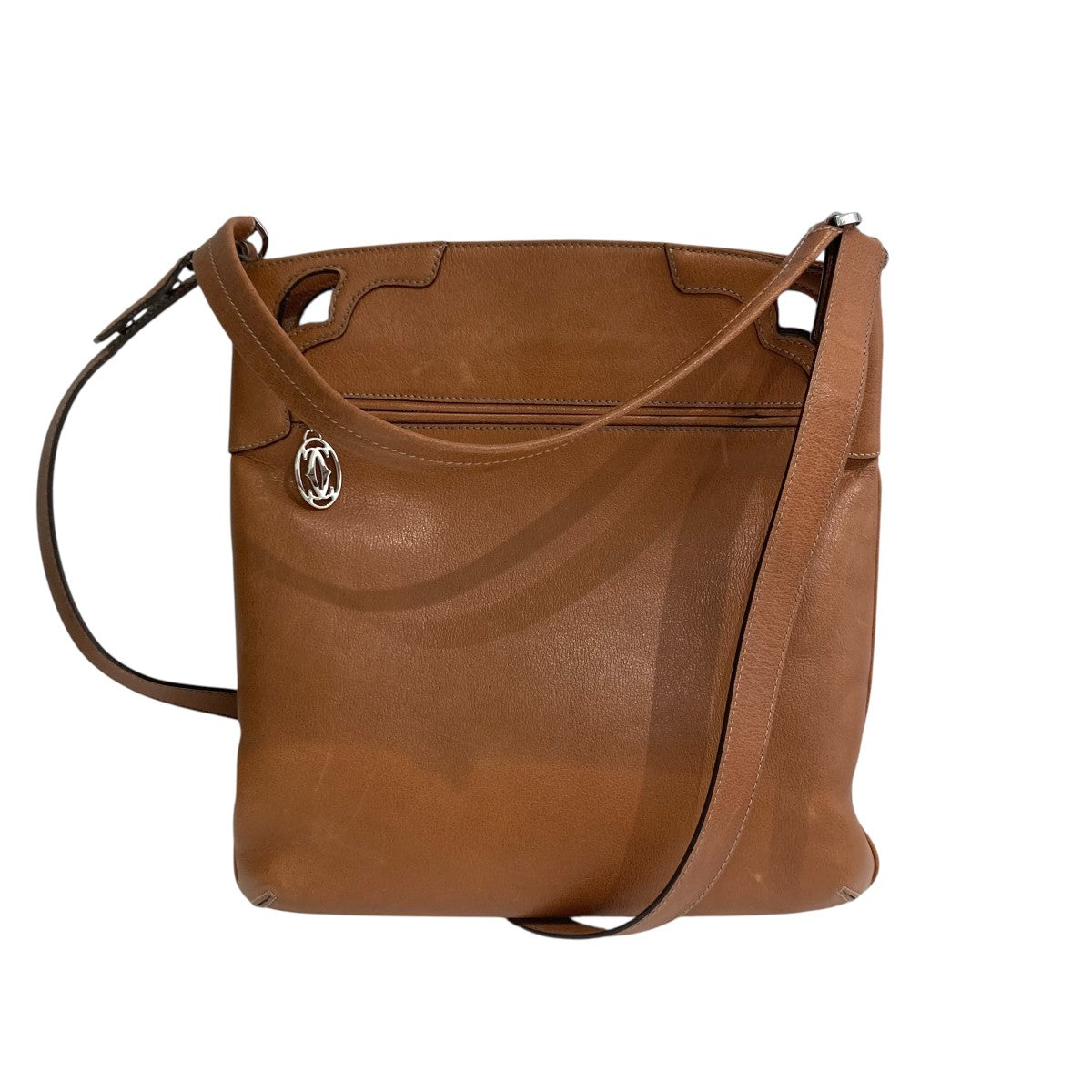 muit de Cartier ブラウンショルダーバッグ Cartier(カルティエ) Marcello de Cartierショルダーバッグ ブラウン